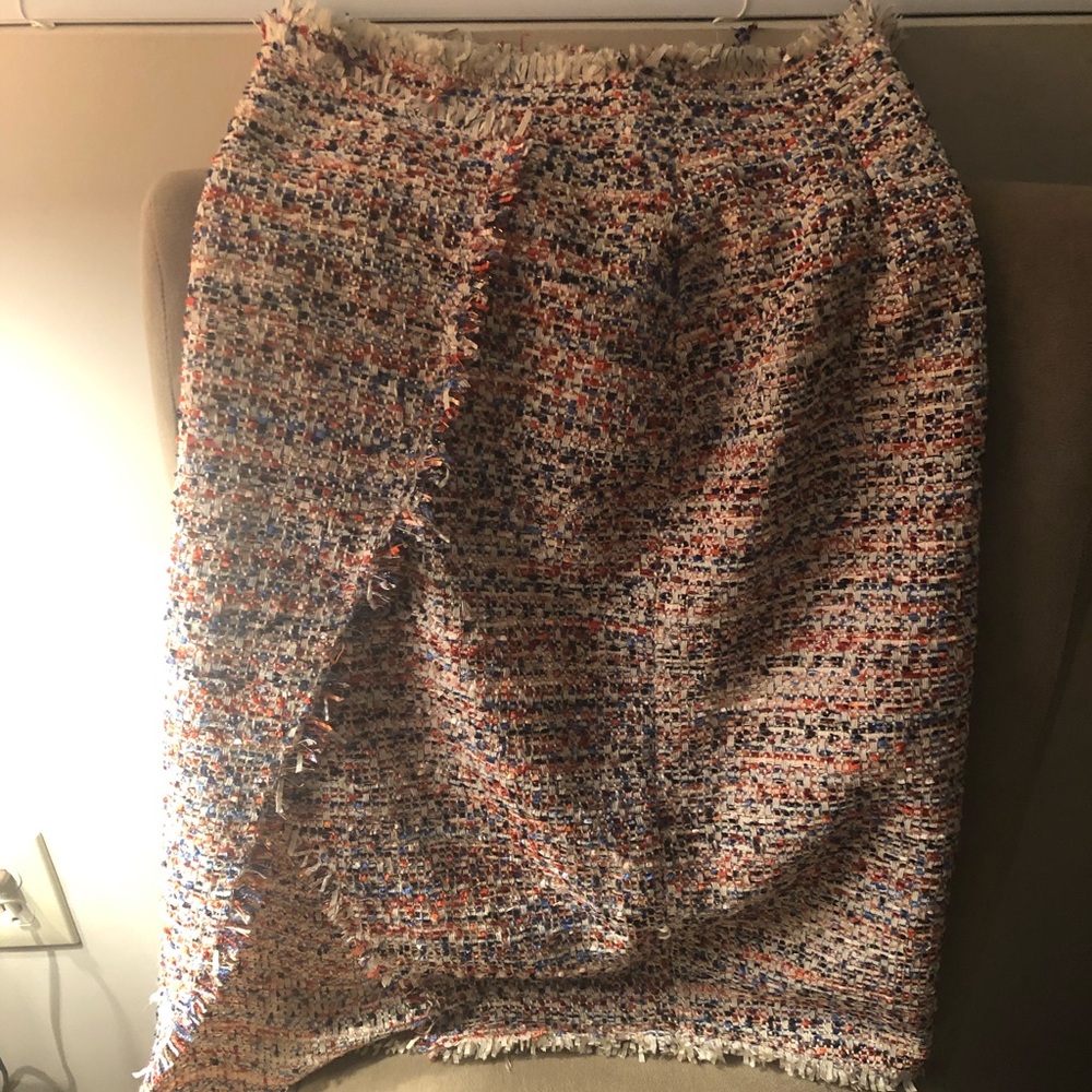 H&M, Size 2, Tweed Pencil Skirt.